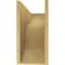 Ekena Millwork 9"W x 27"D x 18"H Classic Carmel Rough Cedar Woodgrain TimberThane Corbel, Primed Tan CORUR09X27X18CARRCPR - alternate 4